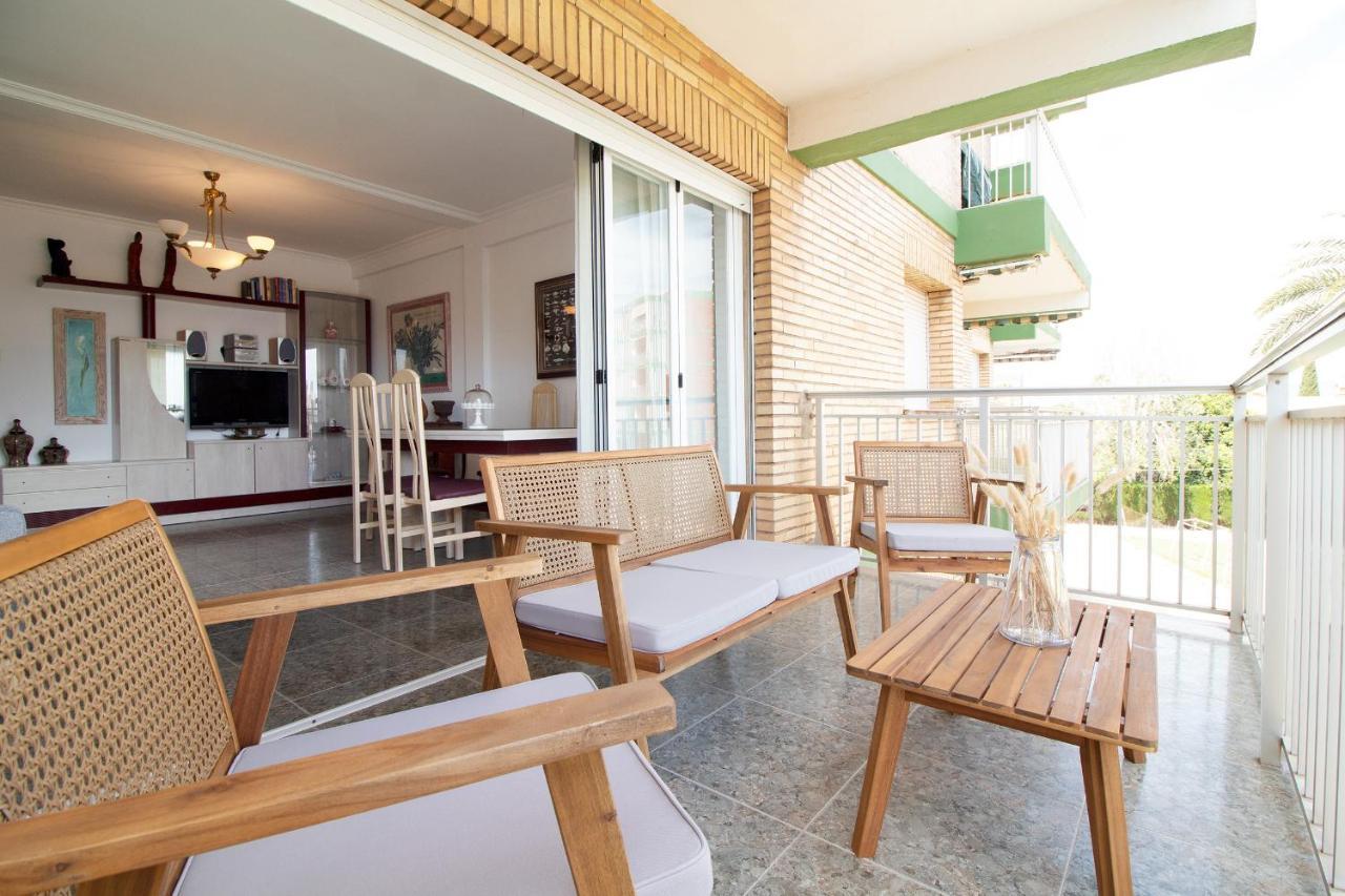 Global Properties, Apartamento Con Terraza Y Piscina A Un Paso De La Playa カネット・デ・ベレンゲル エクステリア 写真